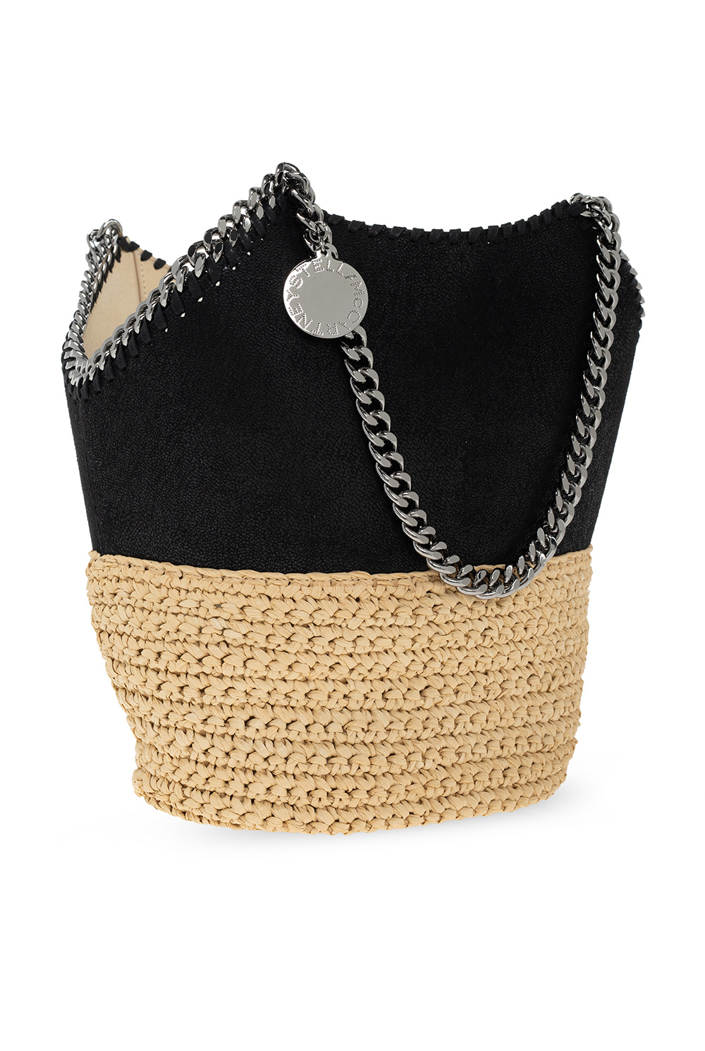 直営店☆Stella McCartney☆SALE! Raffia 巾着 バケットバッグ Stella McCartney Raffia Bucket Bag - Neutrals Bucket Bags